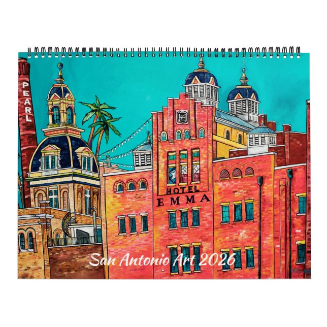 2026 Kunstzeitschrift San Antonio Kalender (Titelbild)
