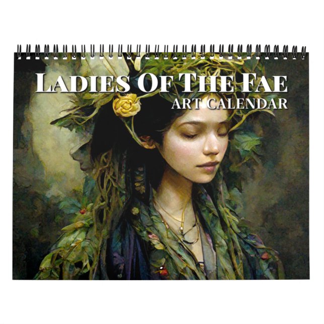 2026 Ladys of the Fee 1 Fantasy Art Calendar Kalender (Titelbild)