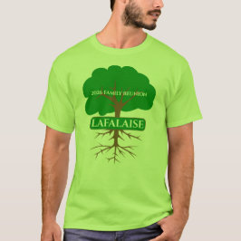 2026 LAFALAISE FAMILY Klassentreffen T-Shirt Grün