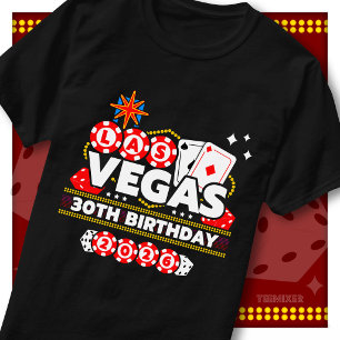 2026 Las Vegas 30. Geburtstagsfeier Reise Urlaub T-Shirt