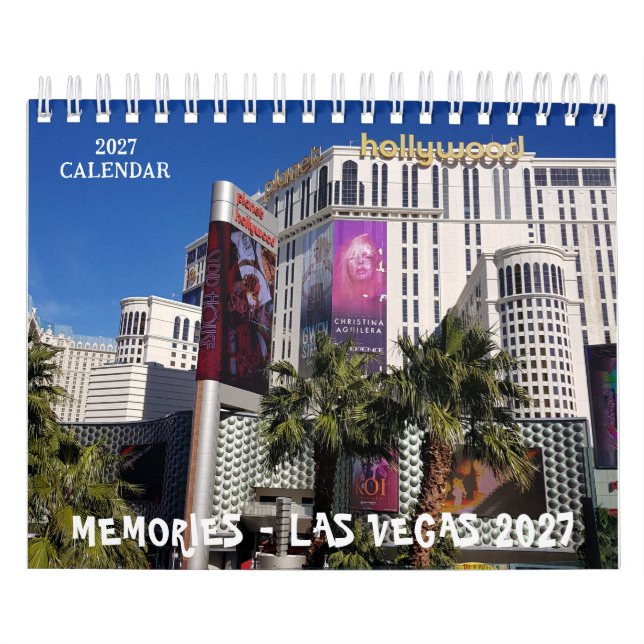 2026 Las Vegas Junggeselinnen-Abschied Keepake Fot Kalender (Titelbild)