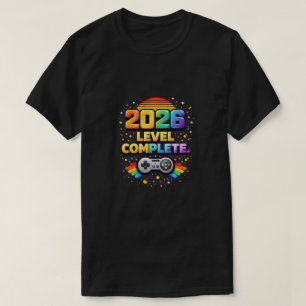 2026: Level Complete Retro-Gaming-Evolution T-Shirt