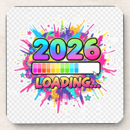 2026 Loading... Progress Bar Sticker Getränkeuntersetzer