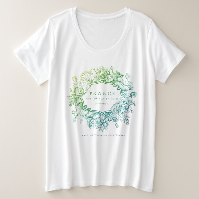2026 Logo übergroßes T-Shirt (Design vorne)