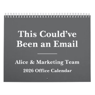 2026 Lustige Bürobesprechungsmanie Kalender