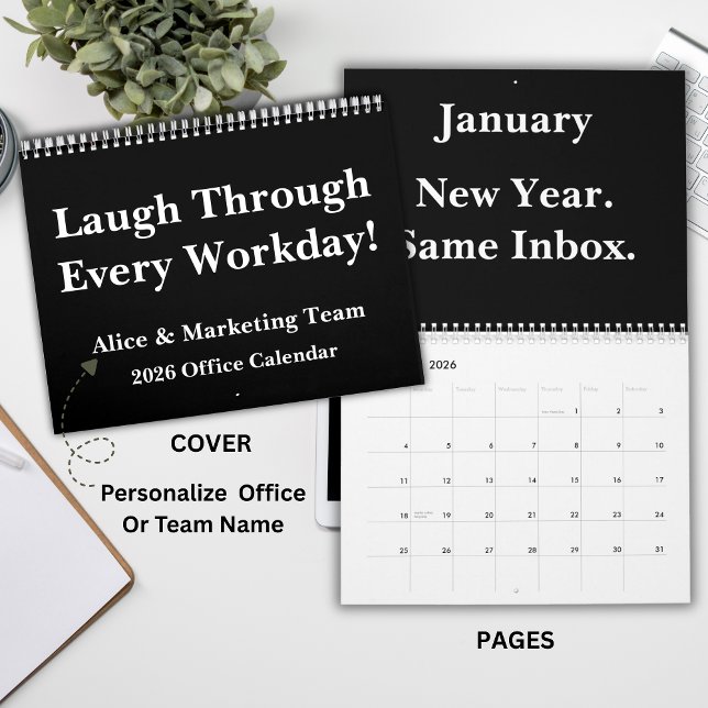 2026 Lustiger Büro-Wandkalender Kalender (Von Creator hochgeladen)