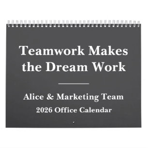 2026 Lustiges Büro-Team-Leben Humor Kalender