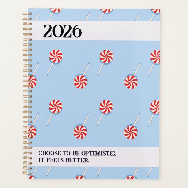 2026 Lutscher-Muster Spiral-Planer Planer (Vorderseite)