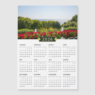 2026 Mackinac Island MI Fotograf Kalender Magnet