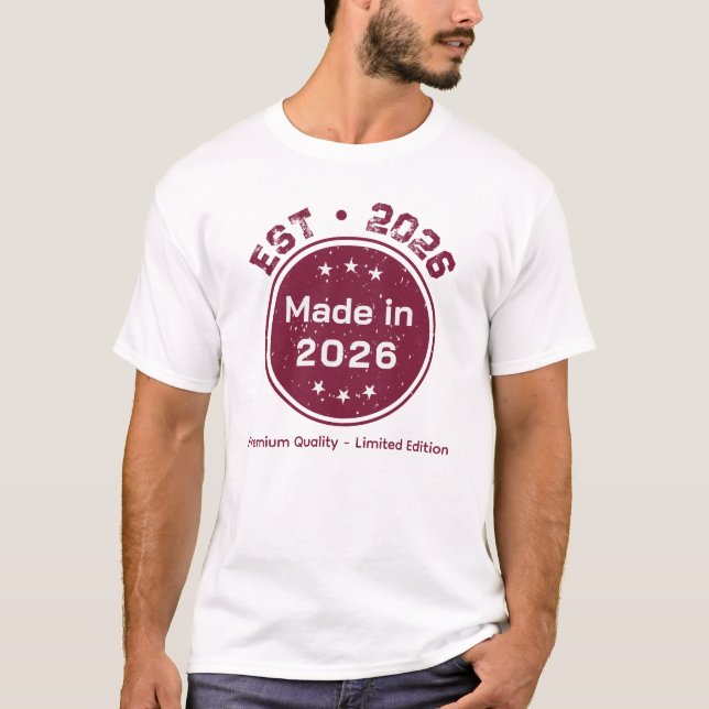 2026 Made In Limited Edition T-Shirt  (Vorderseite)