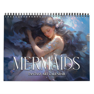 2026 Mermaids 2 Fantasy Art Calendar Kalender