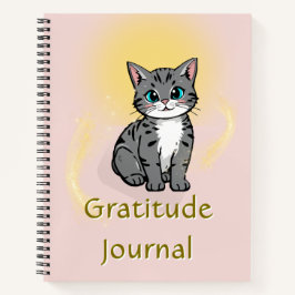 2026 Minimalist Gratitude Journal Spiral Notebook Notizbuch