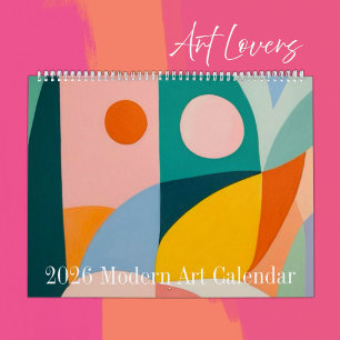 2026 Minimalistische Mauerkalender der Modernen Ku Kalender