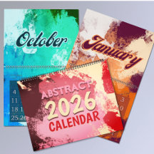 2026 modern abstract colorful retro 