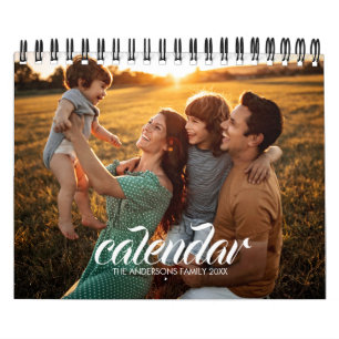 2026 Modern Erstellen Sie Ihr eigenes Familienfoto Kalender