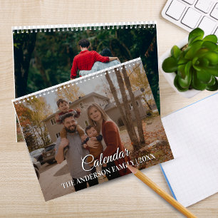 2026 Moderner Benutzerdefinierter Familienfoto-Kal Kalender