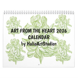 2026 Monatskalender für die Wand Kalender
