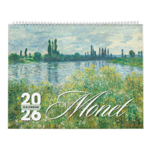 2026 Monet Kunstwandkalender – Impressionistischer Kalender