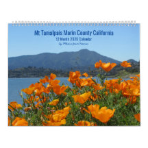 2026 Mt Tamalpais Kalifornien Kalender II