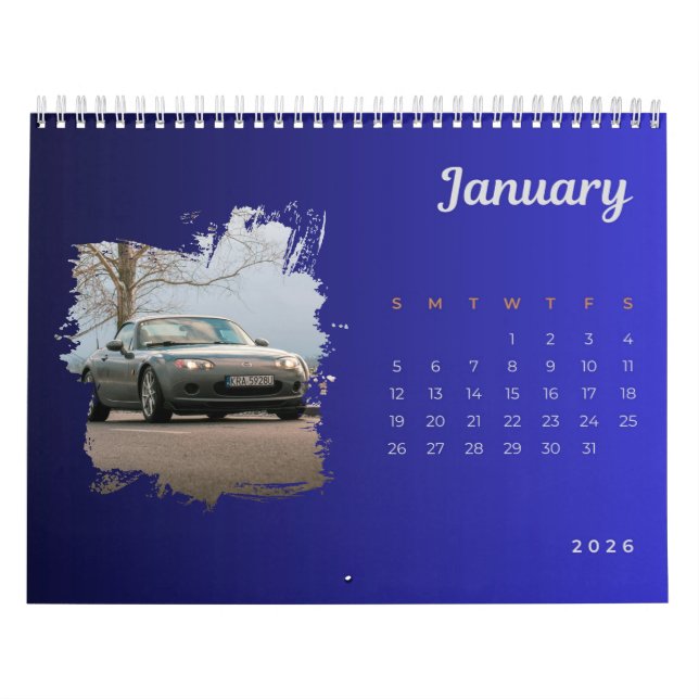 2026 MX-5 Miata Calendar Kalender (Titelbild)