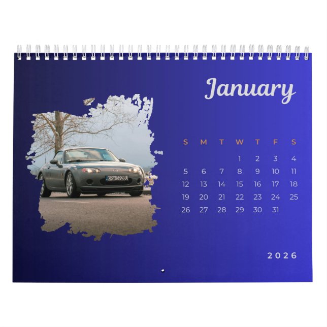 2026 MX-5 Miata Calendar Kalender (Titelbild)