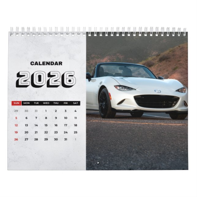 2026 MX-5 Miata Vol 2 Calendar Kalender (Titelbild)