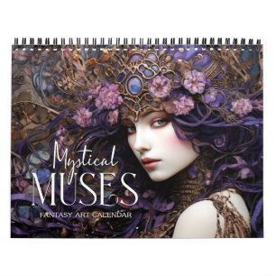 2026 Mystical Muses Fantasy Art Calendar Kalender