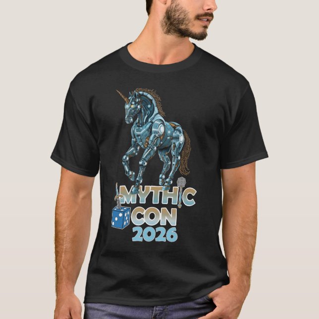 2026 Mythic Con-Shirt T-Shirt (Vorderseite)