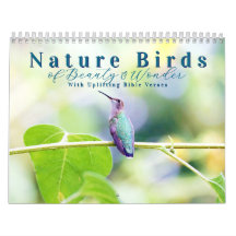 2026 Natur Vögel mit aufbauender Schriftstelle