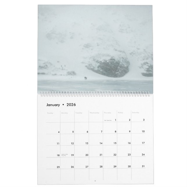 2026 Nature Calendar Kalender (Jan 2026)
