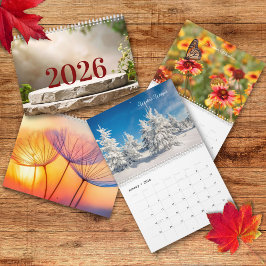 2026 Nature Photography Wall Calendar Kalender