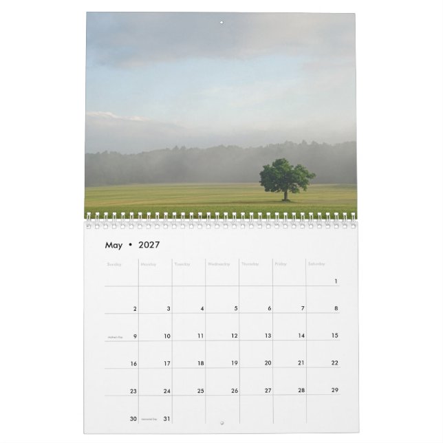 2026 Naturkalender Kalender (Mai 2027)