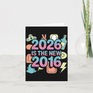 2026 Neue 2016 Retro Nostalgie Kunst Karte