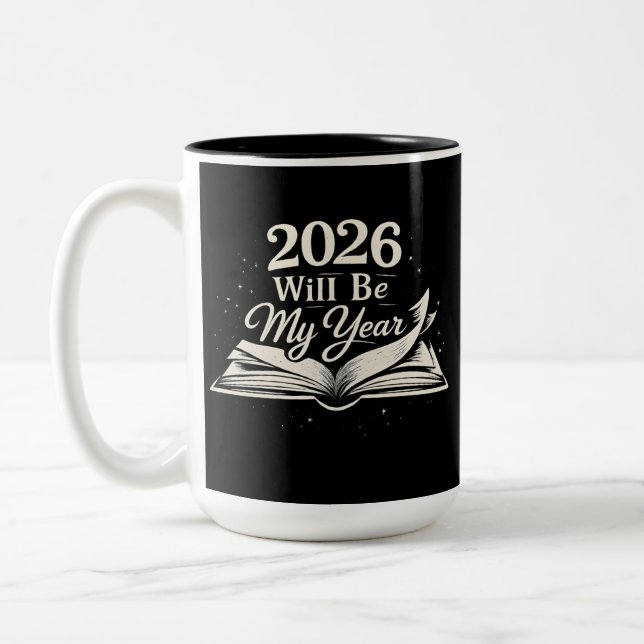 2026 New Chapter Zweifarbige Tasse (Links)