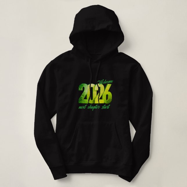 2026 NEW YEAR ADULT PULLOVER HOODIE (Design vorne)