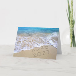 2026 New Year Beach for Business Vielen Dank Dankeskarte