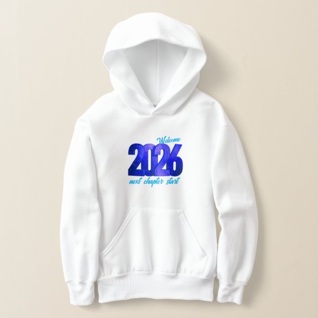 2026 NEW YEAR KIDS PULLOVER HOODIE (Ablage )