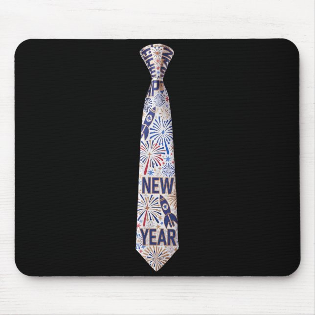 2026 New Year's Party Funny Fireworks Party New Ye Mousepad (Vorne)