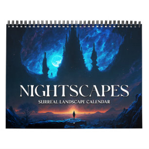 2026 Nightscapes 1 Surreal Landscape Art Kalender