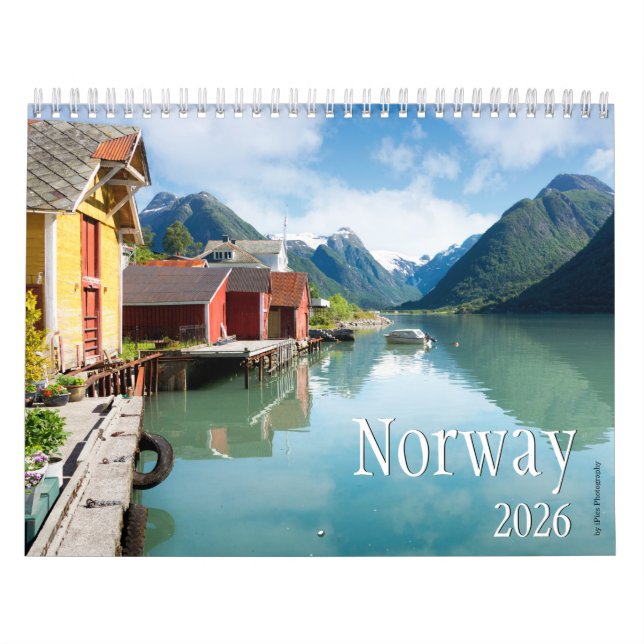 2026 Norwegische Landschaftsfotografie Kalender (Titelbild)