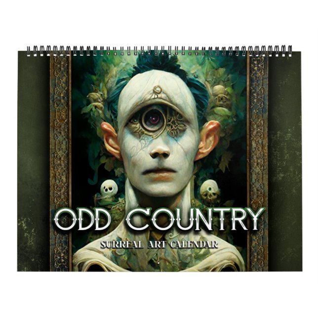 2026 Odd Country 1 Surreal Art Calendar Kalender (Titelbild)