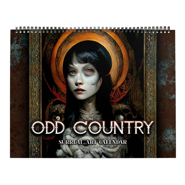 2026 Odd Country 3 Surreal Art Calendar Kalender (Titelbild)