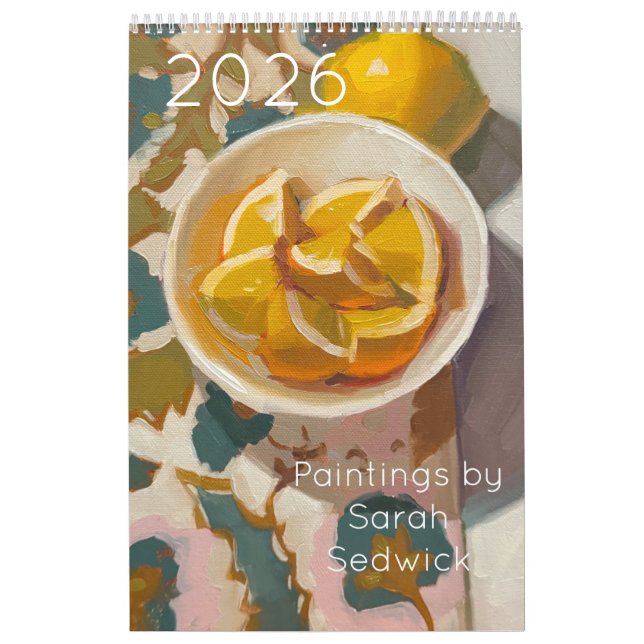 2026: Paintings by Sarah Sedwick Calendar Kalender (Titelbild)