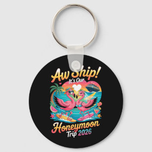 2026 passende Flitterwochen-Kreuzfahrt Flamingo-Br Schlüsselanhänger