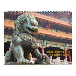 2026 Peking-und-Große-Mauer-Kalender Kalender