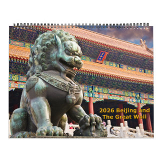 2026 Peking-und-Große-Mauer-Kalender Kalender