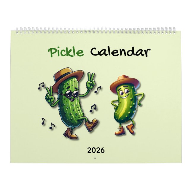 2026 Pickle Character Themed  Kalender (Titelbild)