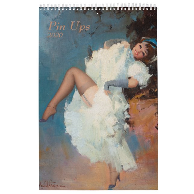 2026 Pin-Up-Kalender Kalender (Titelbild)