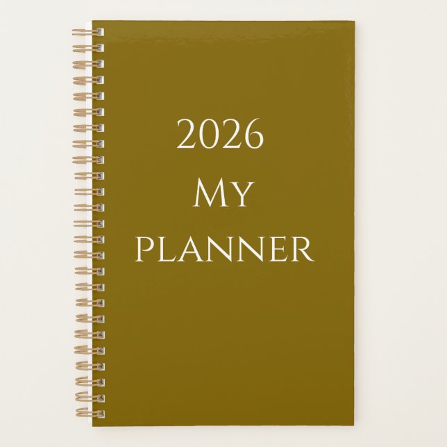 2026 Planer (Vorderseite)