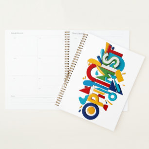 2026 Planer Optimist Geschenk